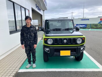 ジムニー　納車させて頂きました！